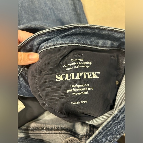 Athleta Skinny Jeans Women’s 6 Medium Wash Sculptek - Picture 5 of 10